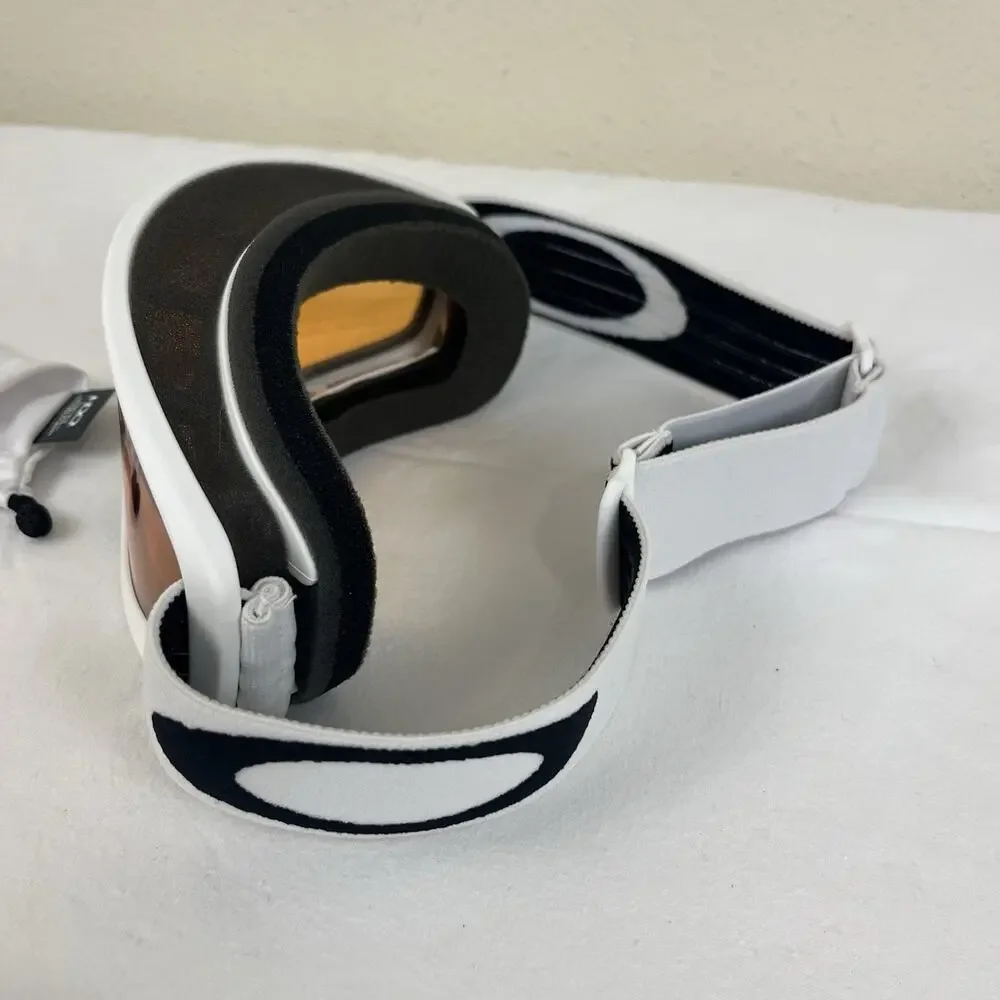 Oakley Matte White w/Persimmon 02 XS Frame Snow Goggles R2213